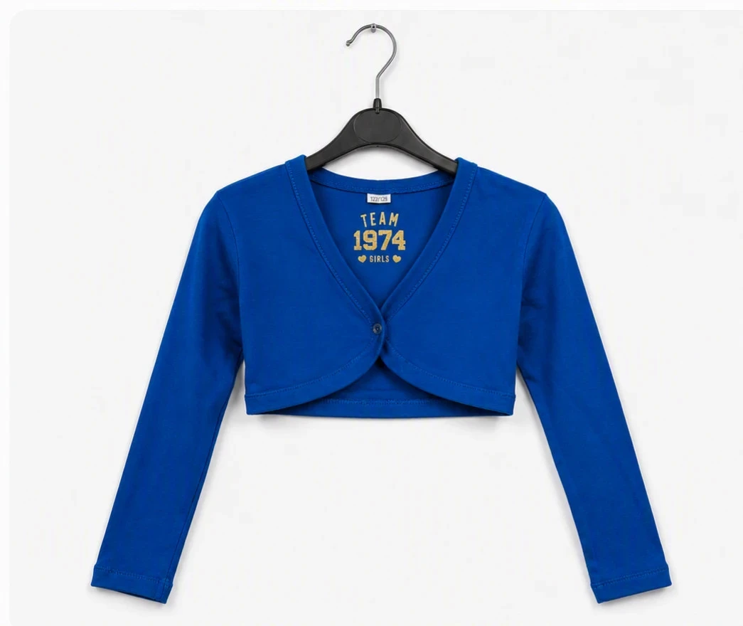 Super boléro bleu Team 1974 – 122/128 (6-8 ans)